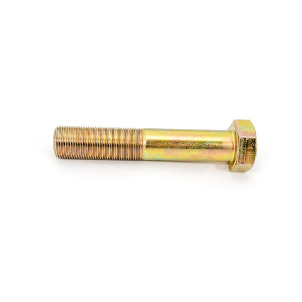 Grade 5, 1"-14 Hex Head Cap Screw, Steel, 5-1/2 in L